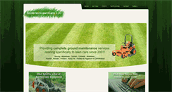 Desktop Screenshot of andersonlawncarect.com